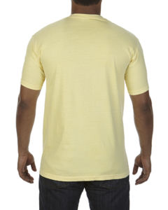 Zitudi | Tee Shirt publicitaire pour homme Jaune paille