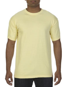 Zitudi | Tee Shirt publicitaire pour homme Jaune paille 1