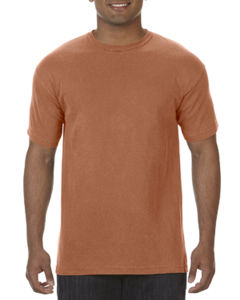 Zitudi | Tee Shirt publicitaire pour homme Orange foncé 1