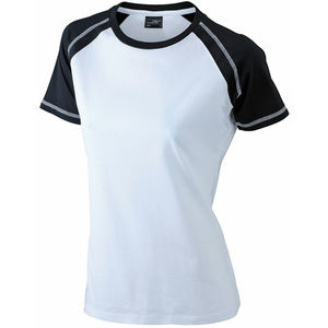 Zoosy | Tee Shirt publicitaire pour femme Blanc Noir