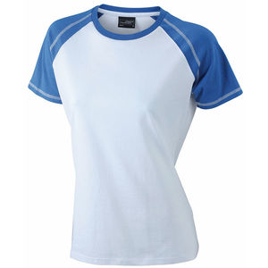 Zoosy | Tee Shirt publicitaire pour femme Blanc Royal