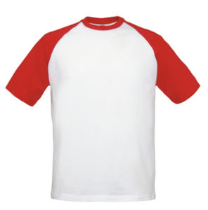 Zyllo | Tee Shirt publicitaire pour homme Blanc Rouge 2