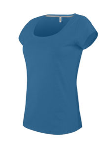Gitti | Tee Shirt personnalisé pour femme Bleu tropical