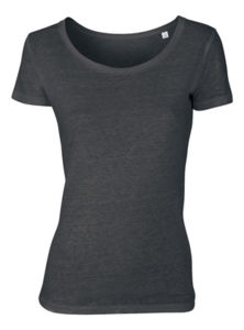 Glows Linen | Tee Shirt personnalisé pour femme Gris lin 10