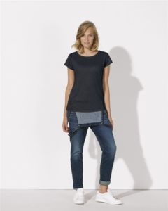Glows Linen | Tee Shirt personnalisé pour femme Noir
