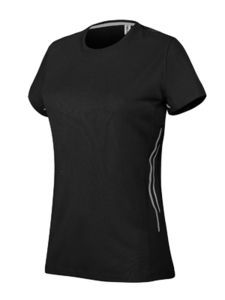Godo | Tee Shirt personnalisé pour femme Noir Argent