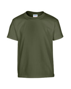 Heavy Youth | Tee Shirt personnalisé pour enfant Vert Militaire 3