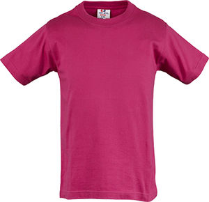 Junior Basic | Tee Shirt personnalisé pour enfant Rose 2