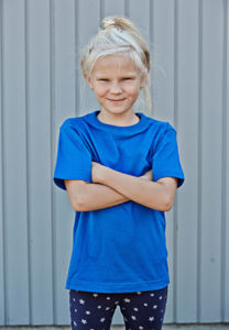 Junior Basic | Tee Shirt personnalisé pour enfant Royal 2