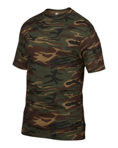 Kusu | Tee Shirt personnalisé pour homme Vert Camouflage 4