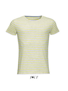 Miles Men | Tee Shirt personnalisé pour femme Cendre Jaune