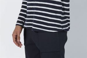 Navigates | Tee Shirt personnalisé pour homme Blanc Bleu marine 3