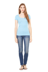 Nuloo | Tee Shirt personnalisé pour femme Bleu océan 1