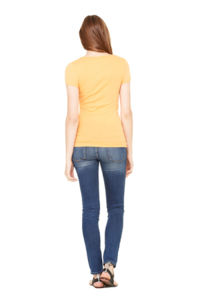 Nuloo | Tee Shirt personnalisé pour femme Orange 3