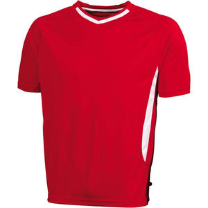 Roqi | Tee Shirt personnalisé pour enfant Rouge Blanc