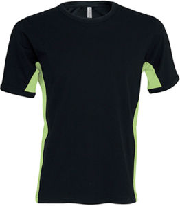 Tiger | Tee Shirt personnalisé pour homme Noir Lime
