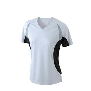 tshirt logo entreprises Blanc Noir